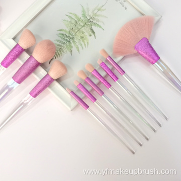 10pcs Exquisite Cosmetics Brush Cosmetic Brushes Set